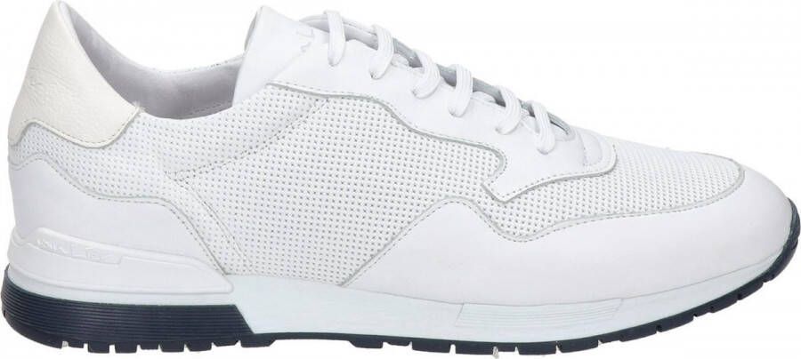 Van Lier Heren Lage sneakers Chavar Wit - Schoenen.nl