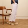 Van Lier Heren Beige suède loafers - Thumbnail 1
