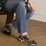 Van Lier Heren Groene suède sneakers - Thumbnail 1
