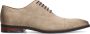Van Lier Heren Taupe suède veterschoenen - Thumbnail 1