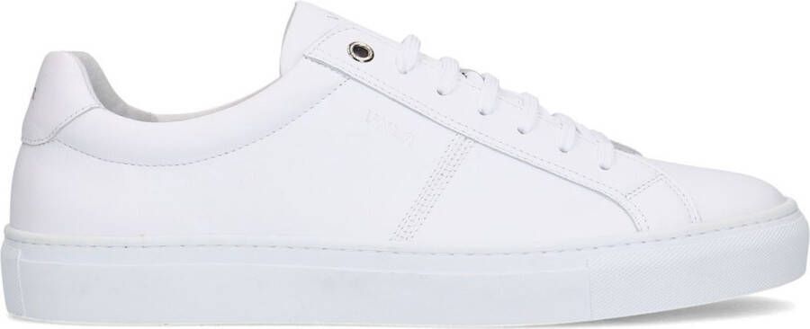 Van Lier Heren Witte leren sneakers