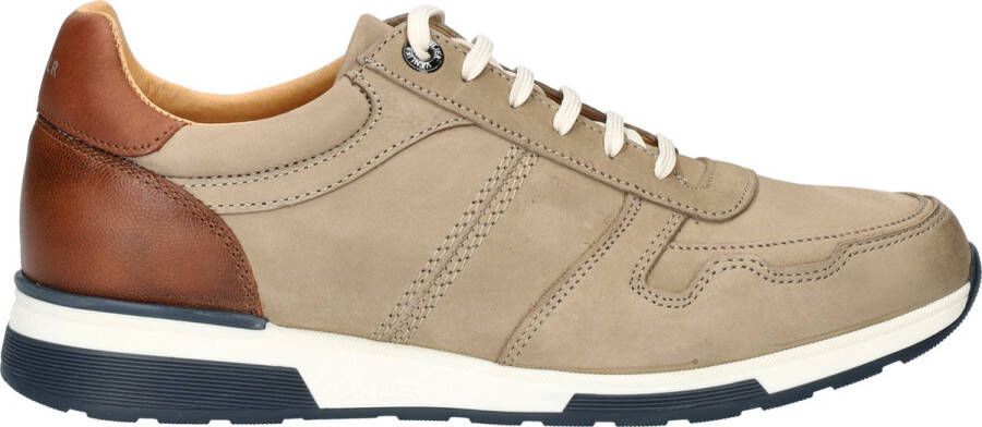 Van Lier Positano heren sneaker Taupe