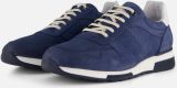Van Lier Positano Sneakers blauw Nubuck - Blauw