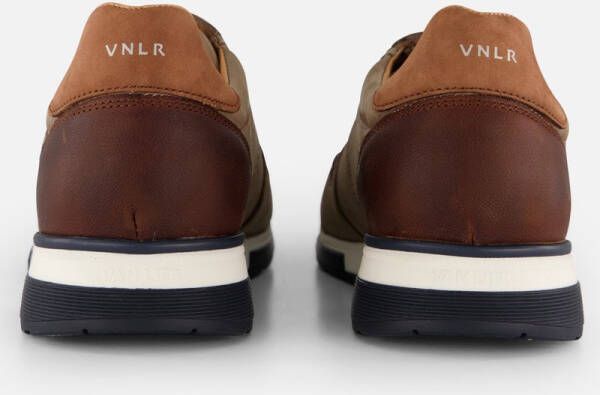 Van Lier Positano Sneakers taupe Leer
