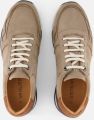 Van Lier Positano Sneakers taupe Leer - Bruin