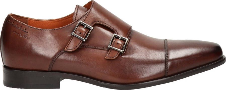 Van Lier Rhodes heren nette schoen Cognac - Foto 4