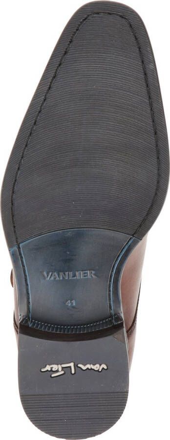 Van Lier Rhodes heren nette schoen Cognac - Foto 5