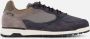 Van Lier Sneakers blauw Suede - Thumbnail 1