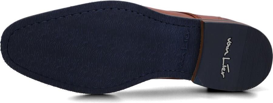 Van Lier Amalfi Veterschoenen cognac Leer Heren - Foto 8