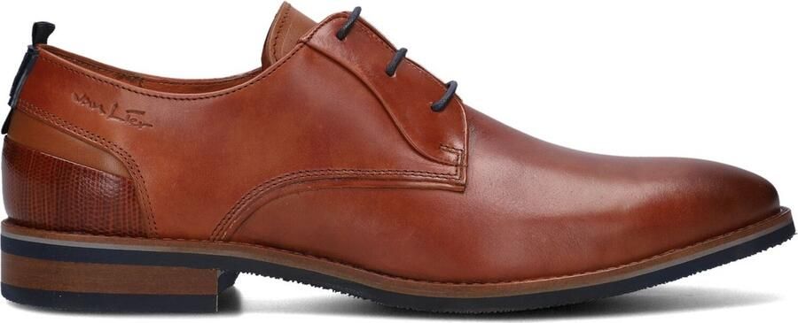 Van Lier Amalfi Veterschoenen cognac Leer Heren - Foto 7