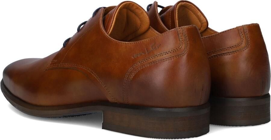 Van Lier Erasmo veterschoenen cognac Leer 312206 Heren - Foto 3