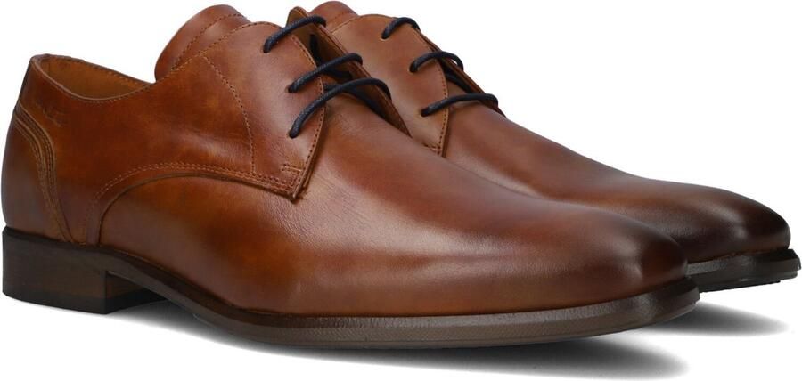 Van Lier Erasmo veterschoenen cognac Leer 312206 Heren - Foto 4