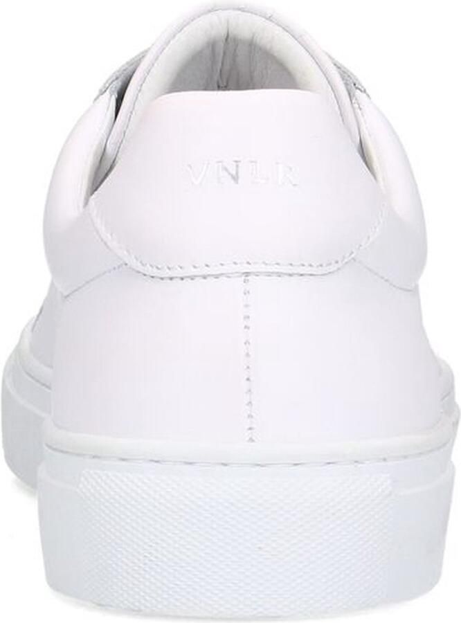 Van Lier Heren Witte Novara leren sneakers - Foto 5