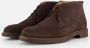 Van Lier Veterschoenen bruin Suede - Thumbnail 1