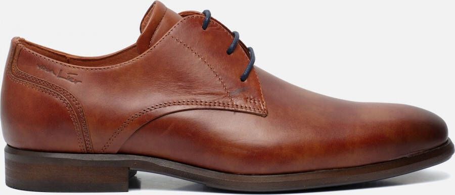 Van Lier Erasmo veterschoenen cognac Leer 312206 Heren