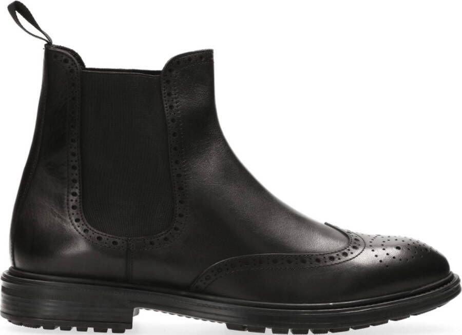 VanDalen Van Dalen Brodie broque chelsea Black