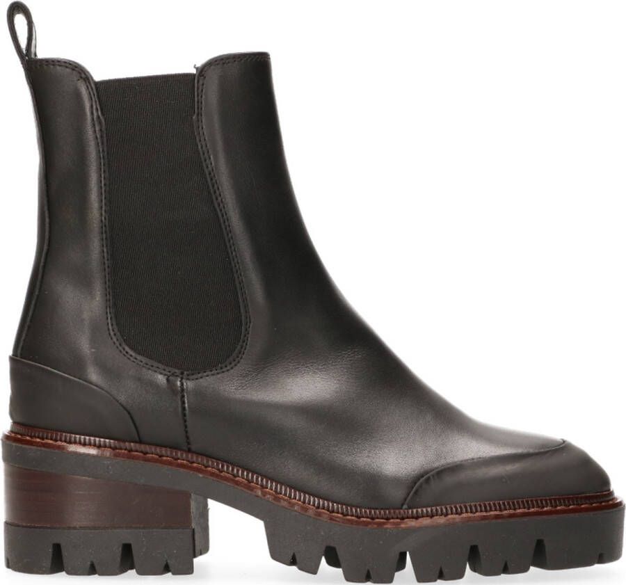 VanDalen Van Dalen ESTA CHELSEA BOOT ZWART LEER Black