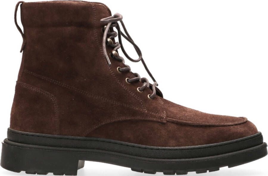 VanDalen Van Dalen Mano suede veterboot Brown