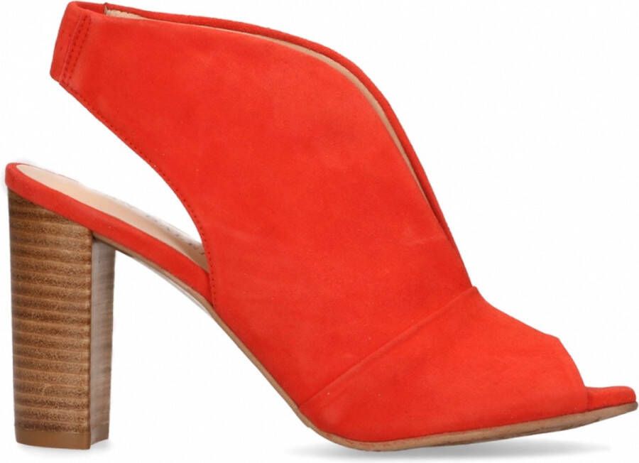 VanDalen Van Dalen Pump Suede Lage pump Red