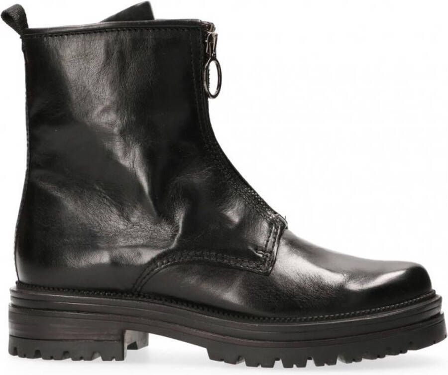 VanDalen Van Dalen Ritsboot leer Womens Black