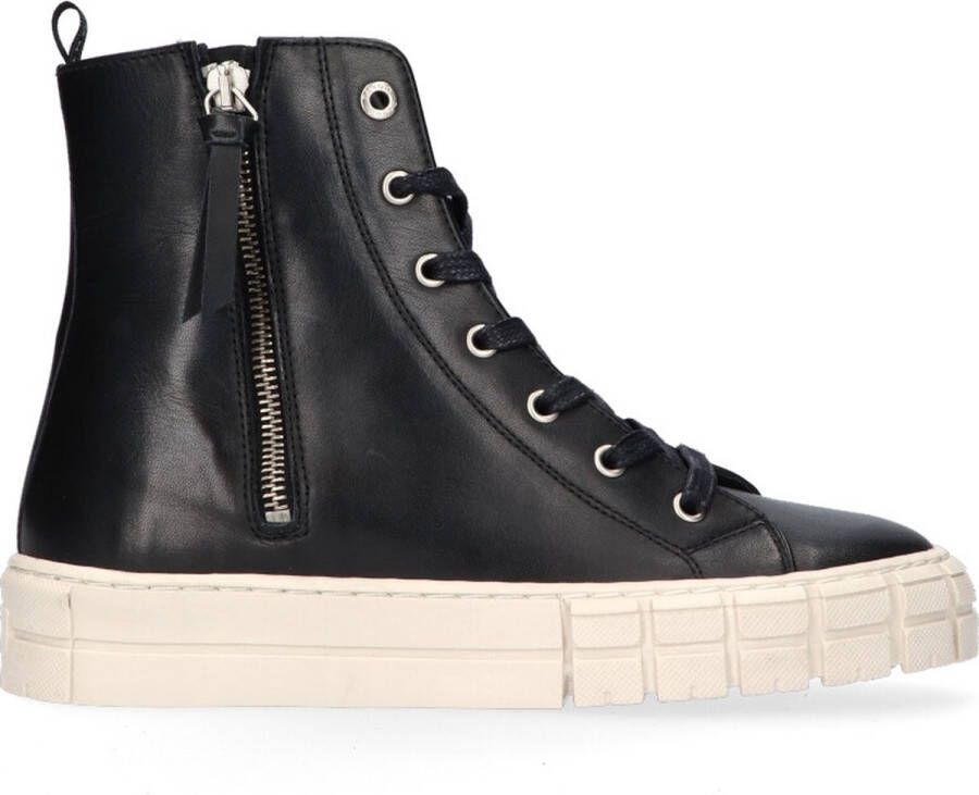 VanDalen Van Dalen TESSA LEATHER MID SNEAKER Black