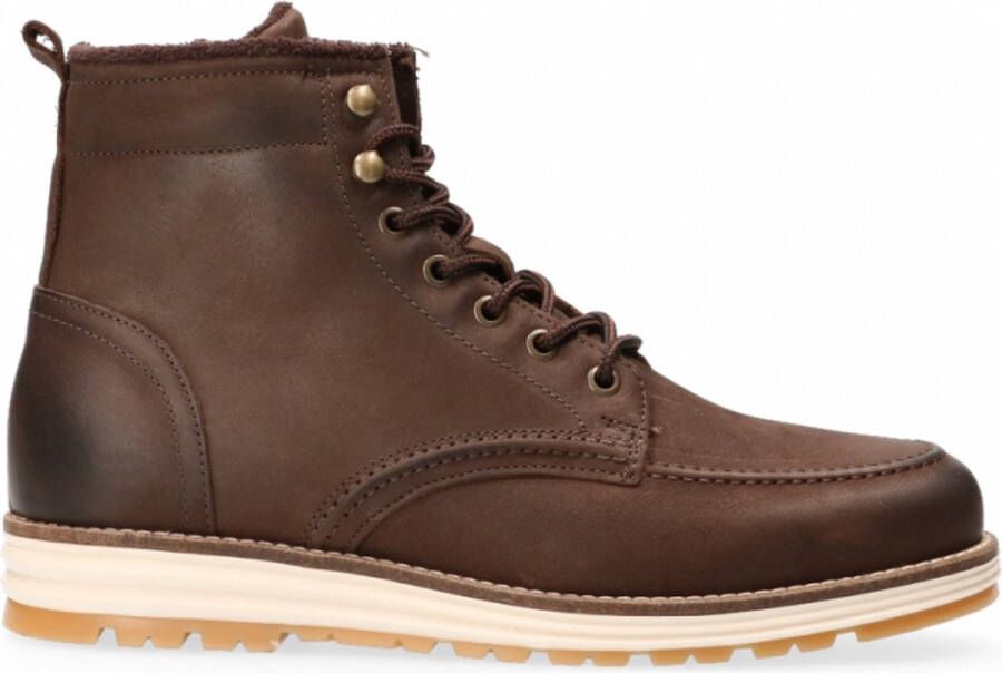 VanDalen Van Dalen Veterboot leer Brown