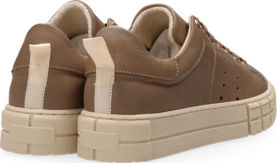 VanDalen Van Dalen TESSA LEATHER SNEAKER Taupe - Foto 3