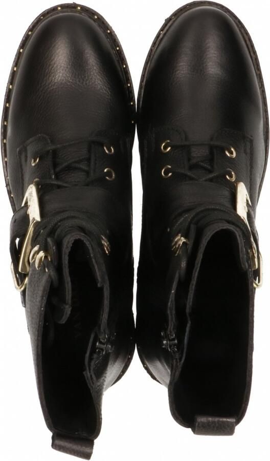 VanDalen Van Dalen Veterbootie leer Black - Foto 5