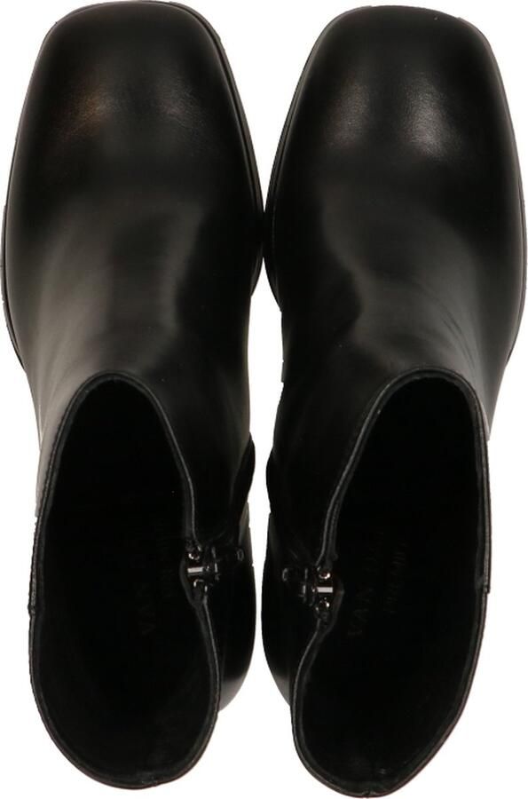 VanDalen Van Dalen ZITA KORTE LAARS ZWART LEER Black - Foto 5