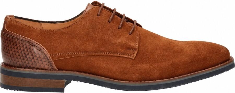 Van Lier Amalfi leren veterschoenen cognac - Foto 3