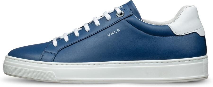 Van Lier Barossa suède sneakers donkerblauw