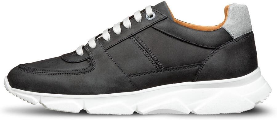 Van Lier Luca nubuck sneakers grijs