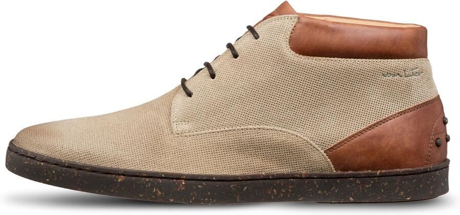 VANLIER Heren Veterschoenen Lugano Beige - Foto 2