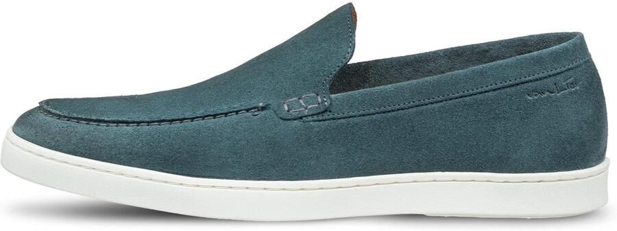 Van Lier Lugano suède loafers donkerblauw - Foto 2
