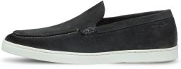 Van Lier Lugano suède loafers lichtgrijs