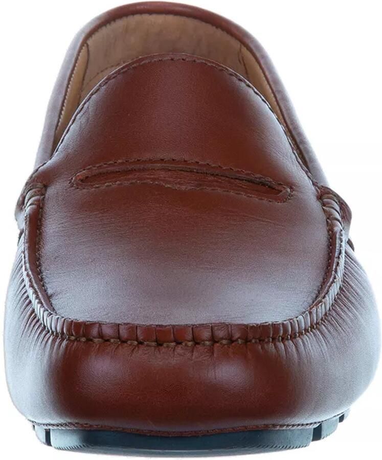 VANLIER Heren Schoenen Mocassin Cognac Bruin