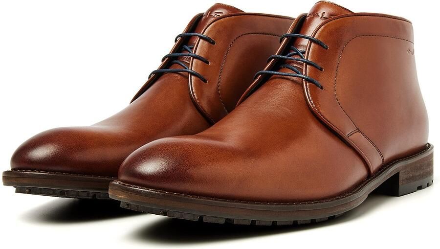 VANLIER Heren Schoenen Montana Bruin