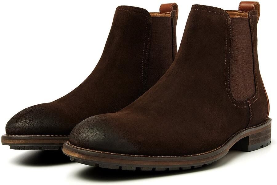 VANLIER Heren Schoenen Montana Bruin