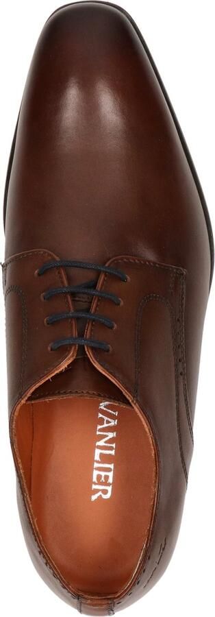 Van Lier Rhodes leren veterschoenen cognac - Foto 8