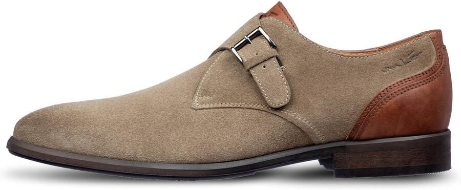 VANLIER Heren Veterschoenen Erasmo Beige