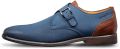 VANLIER Heren Veterschoenen Erasmo Blauw - Blauw
