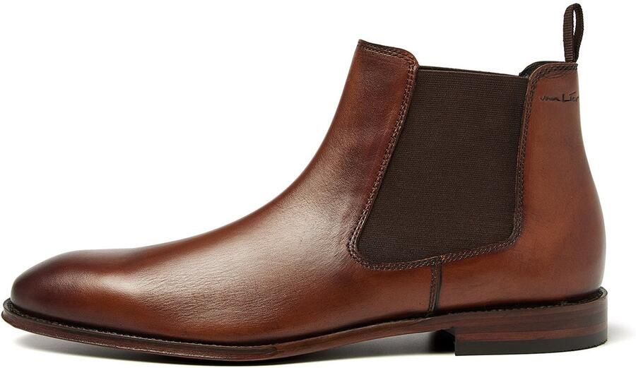 VANLIER Heren Veterschoenen Madison Bruin