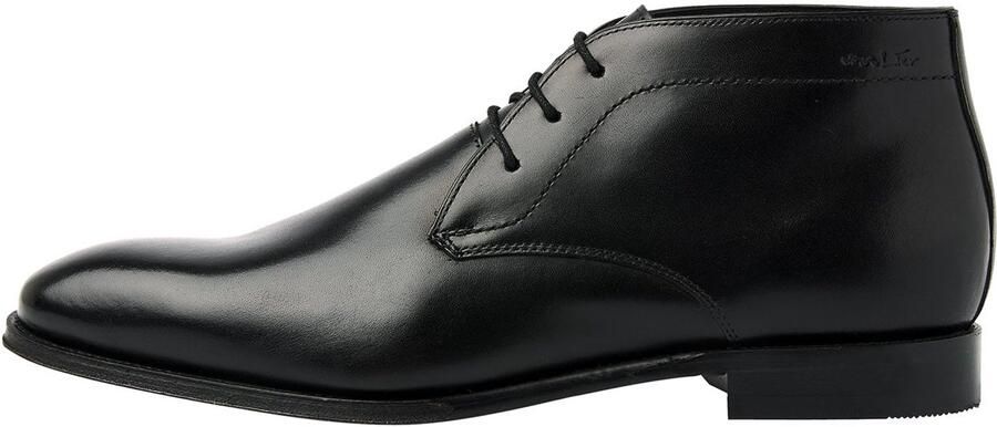 VANLIER Heren Veterschoenen Madison Zwart