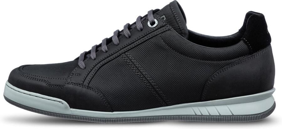 VANLIER Heren Veterschoenen Magnus Zwart