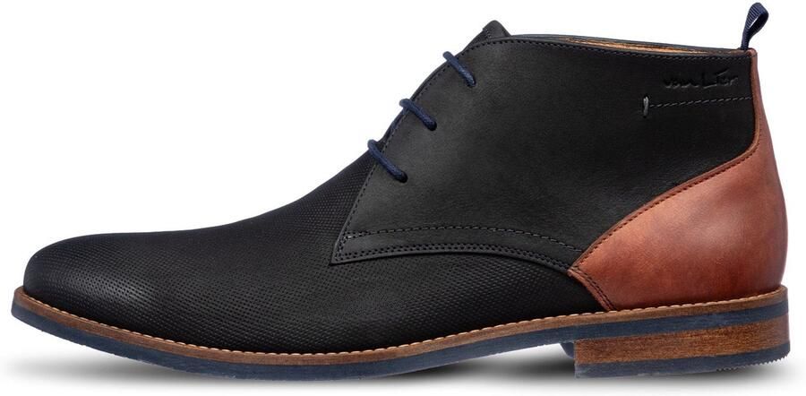 VANLIER Heren Veterschoenen Sabinus Grijs