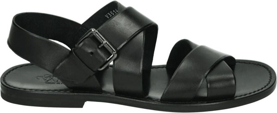 Vanni V3514~~~~~~~~~~~~~~~~~~~~~~~~~ Heren sandalen Zwart
