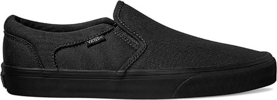 Vans Asher Canvas Heren Sneakers Black Black