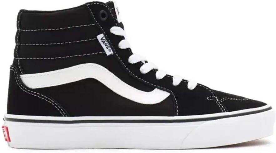 Vans Kids Sneaker Ashwood Hi Decon Suede canvas Black white
