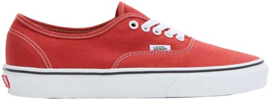 Vans Authentic Sneakers Vintage Rood Bruin Casual Bossa Nova VN0009PV49X1