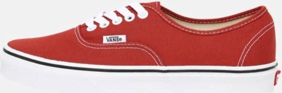 Vans Authentic Sneakers Vintage Rood Casual